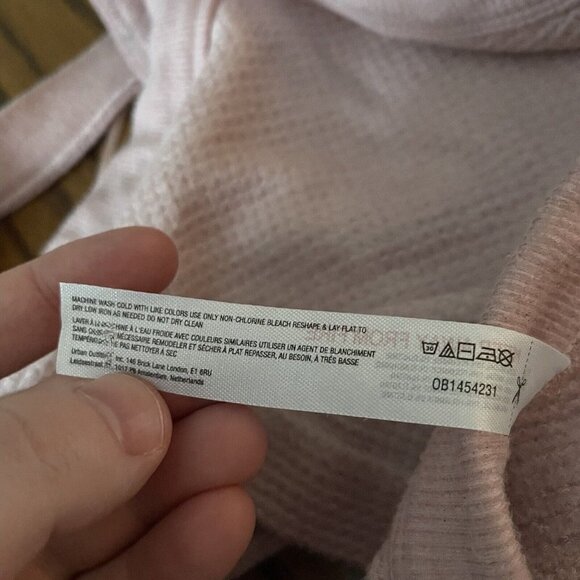 Out From Under Urban Outfitters XS/S Waffle Knit Crop Criss Cross Emilia Tank - Picture 6 of 6